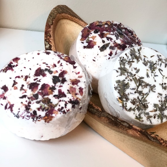 X S O L D X Bath Bombs Botanical Set of 3 - Picture 1 of 5